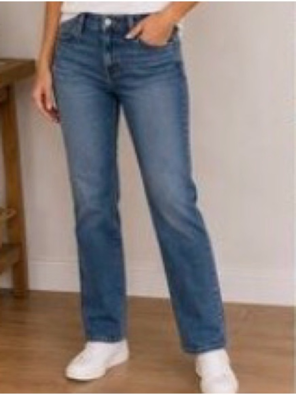 Calvin Klein Classic womans Blue Denim Jeans - Casual Back Pocket Detail